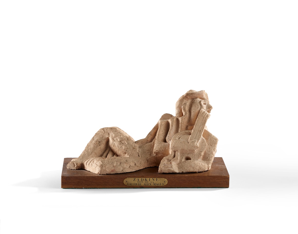 Arlequin couché by Ossip Zadkine