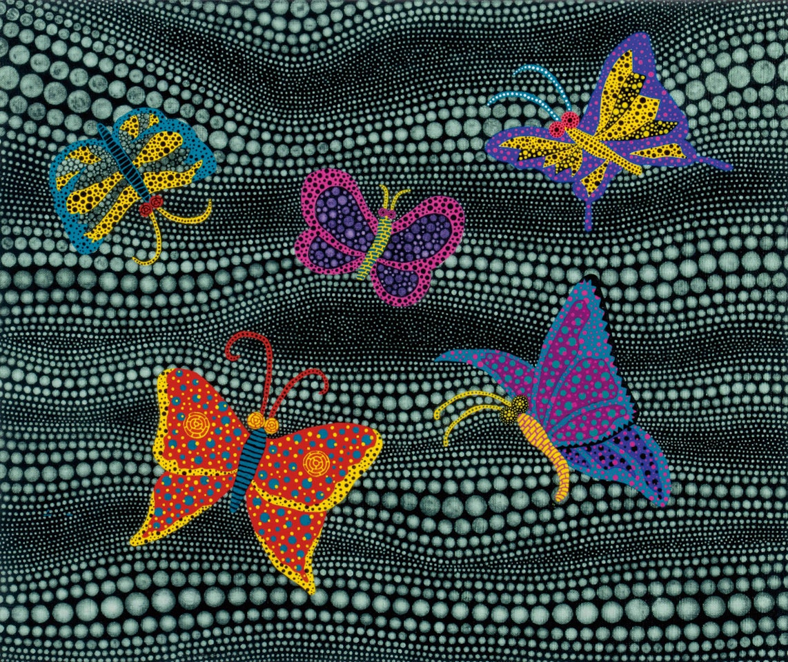 Butterflies "TWAO" by Yayoi Kusama