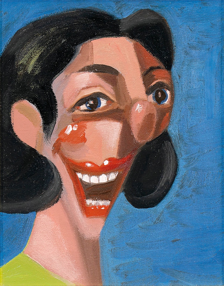 Smiling Face by George Condo