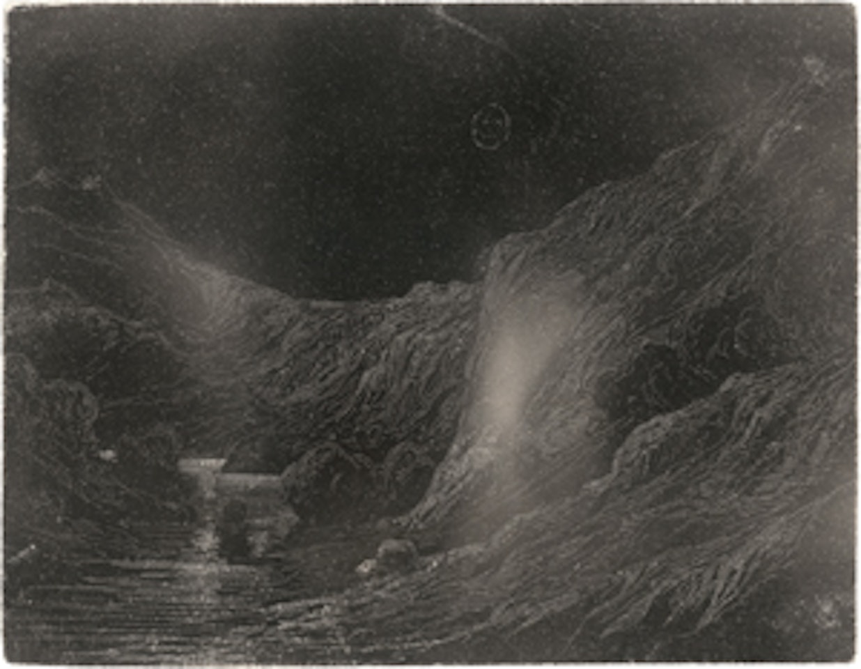 Metaphysical landscape by German School