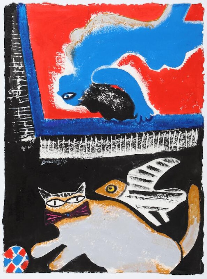 “Le chat ensorcelé” by Corneille