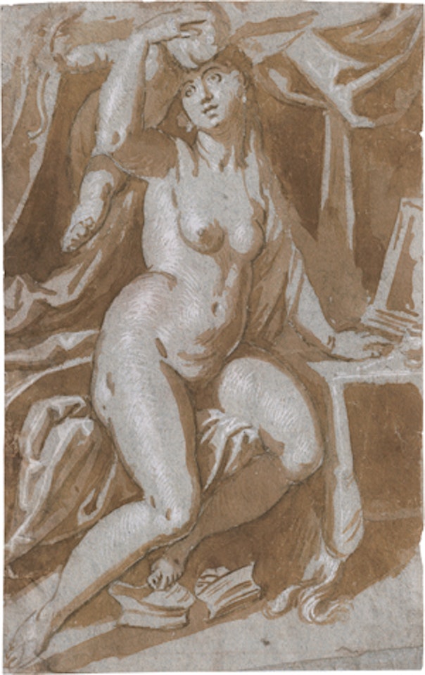 Venus and Amor by Venetian School