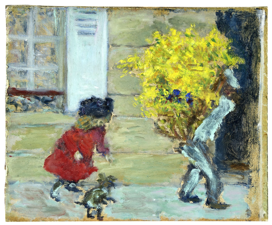 La gerbe de mimosa by Pierre Bonnard
