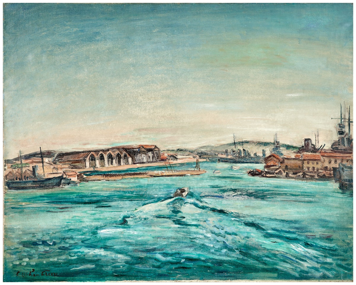 Le sillage, Toulon by Othon Friesz