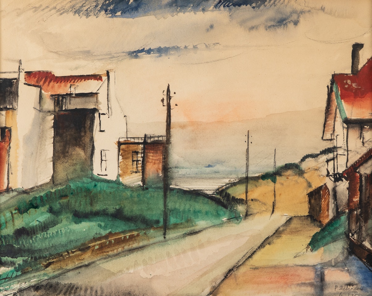 Saint-Idesbald by Paul Delvaux