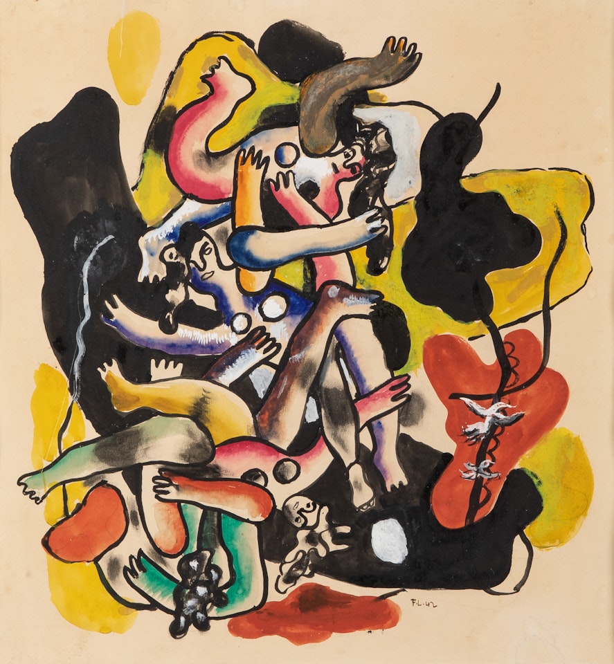 Les Plongeurs by Fernand Leger