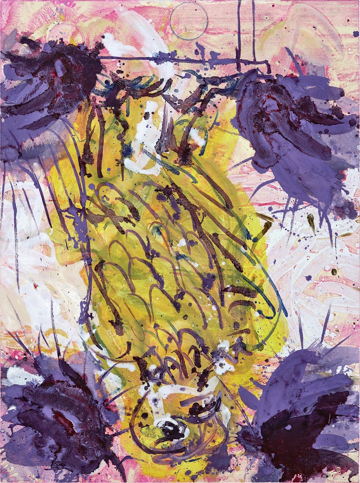 Hinterglasvogel II by Georg Baselitz