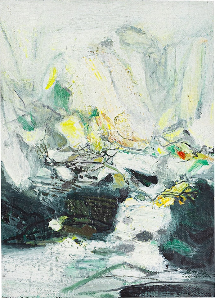 Sans Titre by Chu Teh-Chun
