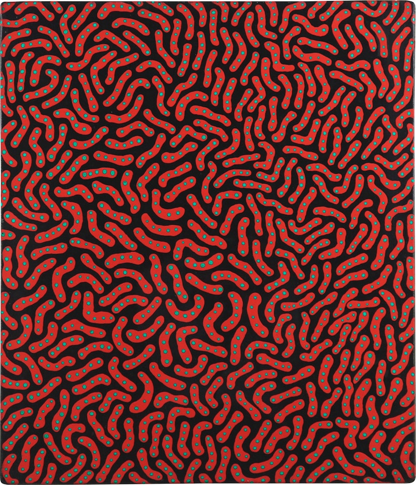Red Petals by Yayoi Kusama