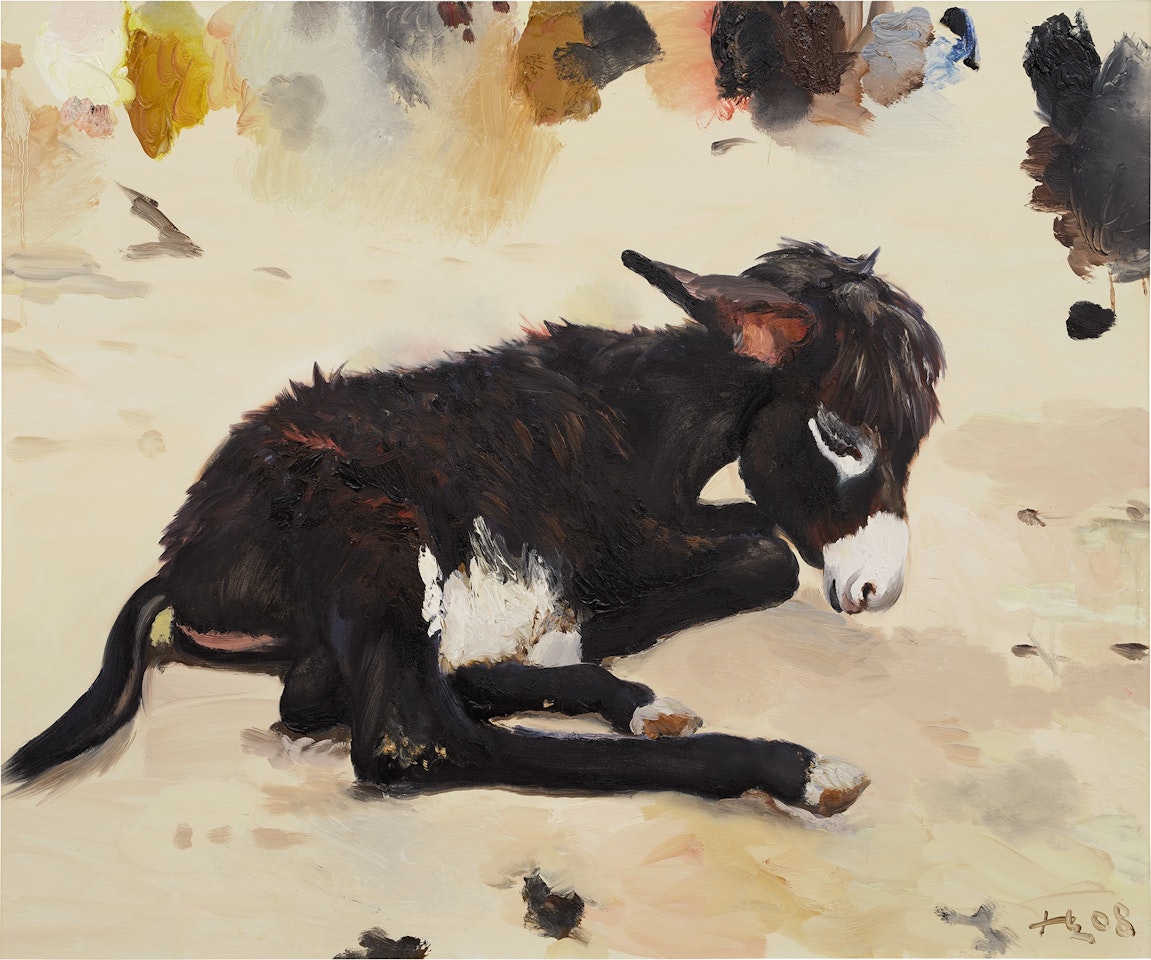 Donkey Foal by Liu Xiaodong