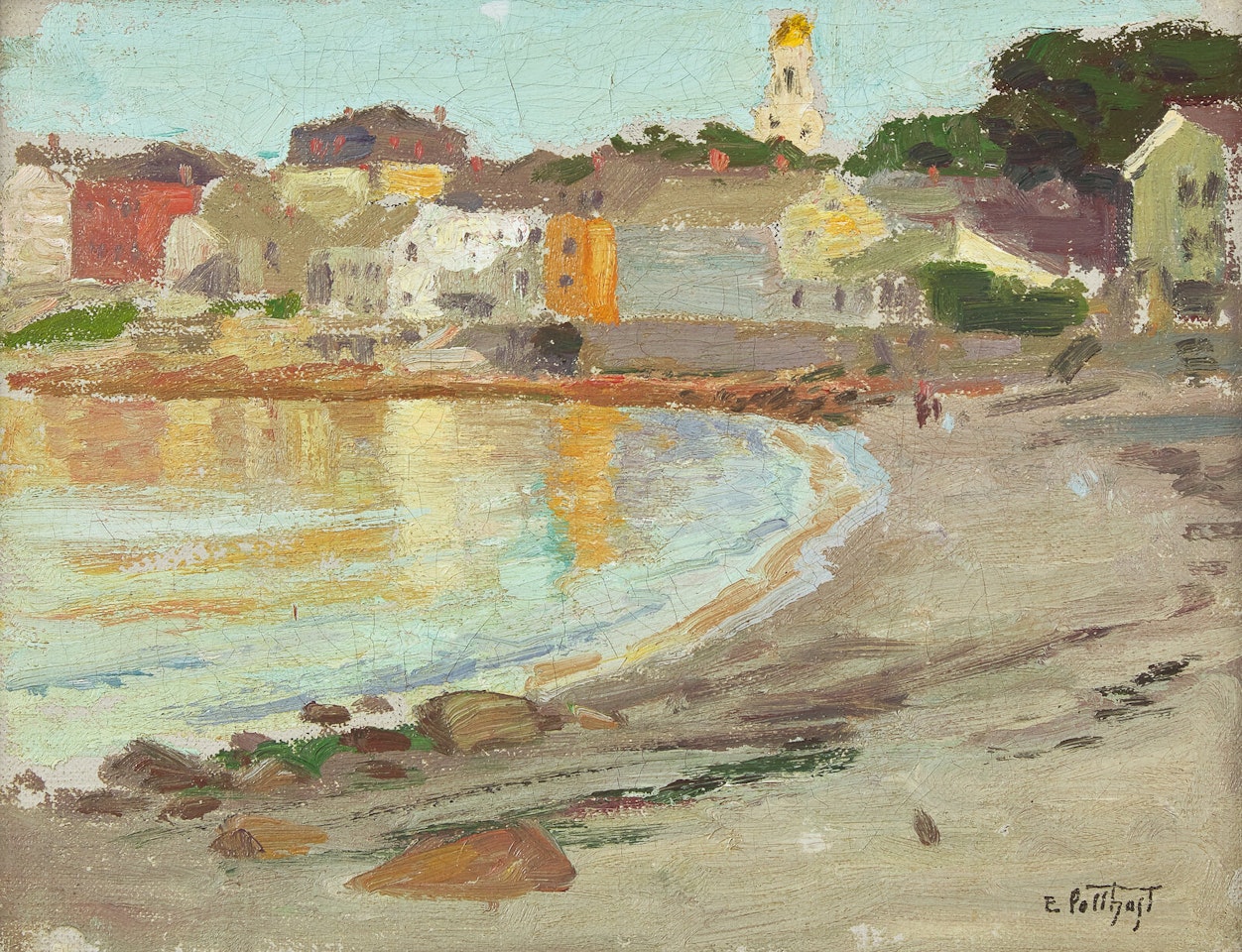 Along the Shore, Rockport by Edward Henry Potthast