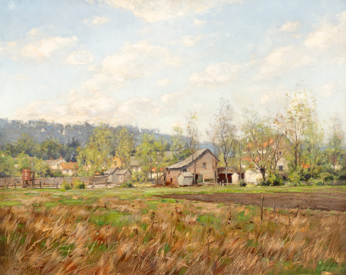 The Old Farmstead by William Wendt