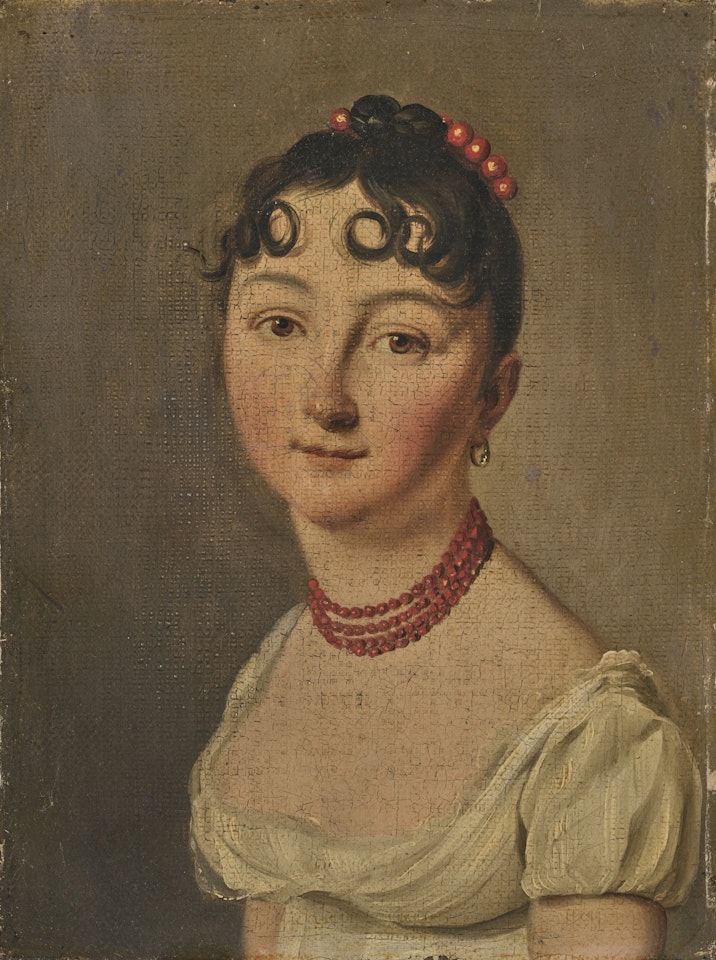 Portrait d"une femme by Louis-Leopold Boilly