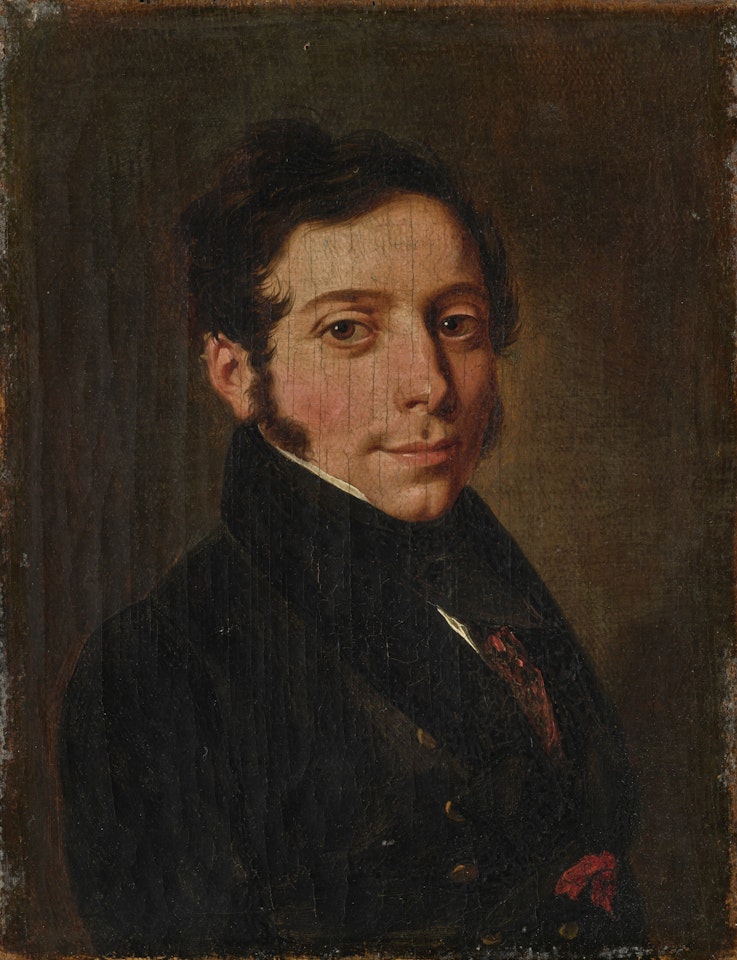 Portrait d"un homme portant sans doute la Légion d"honneur by Louis-Leopold Boilly