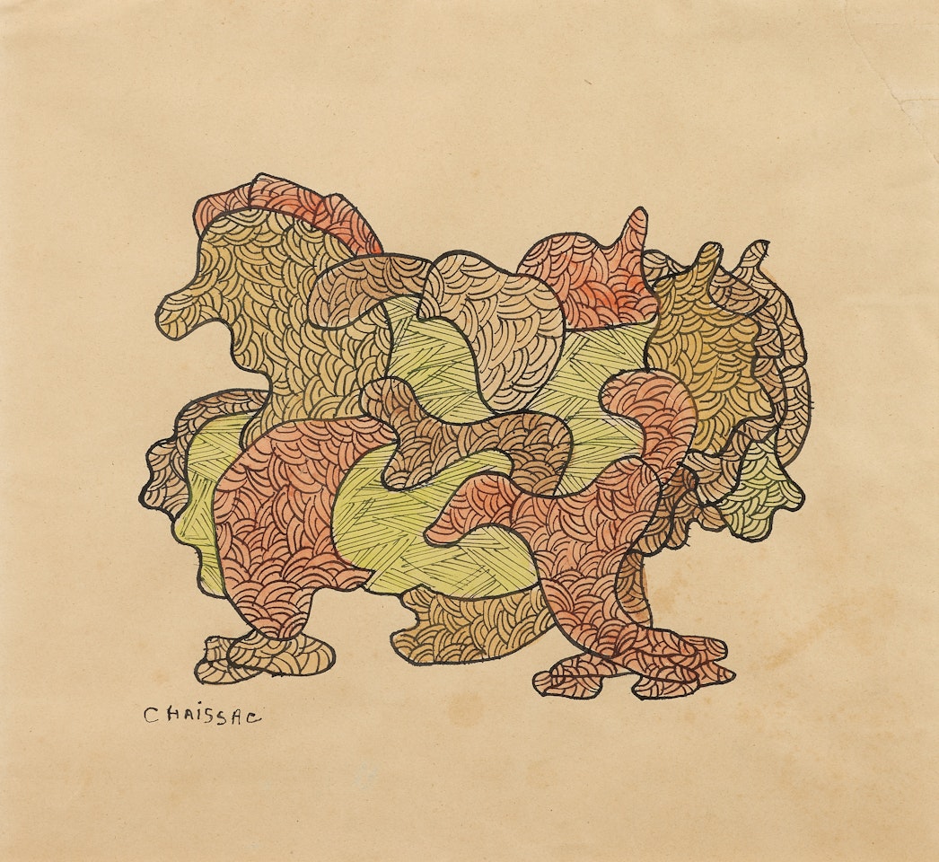 Sans titre by Gaston Chaissac