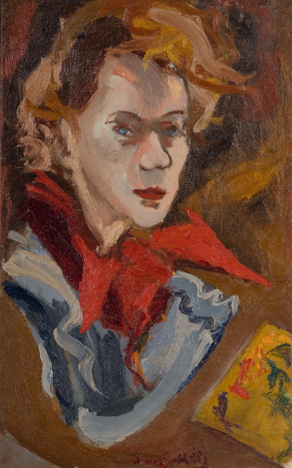 Portrait of Sally Ryan by Emmanuel Mané-Katz