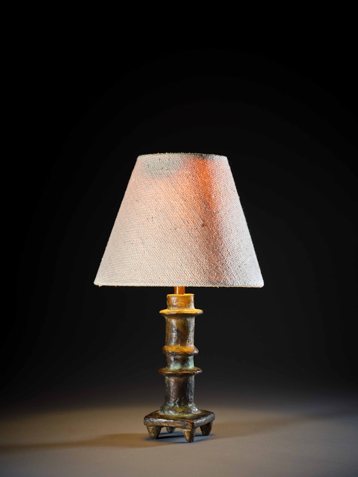 Lampe en forme de bougeoir by Diego Giacometti