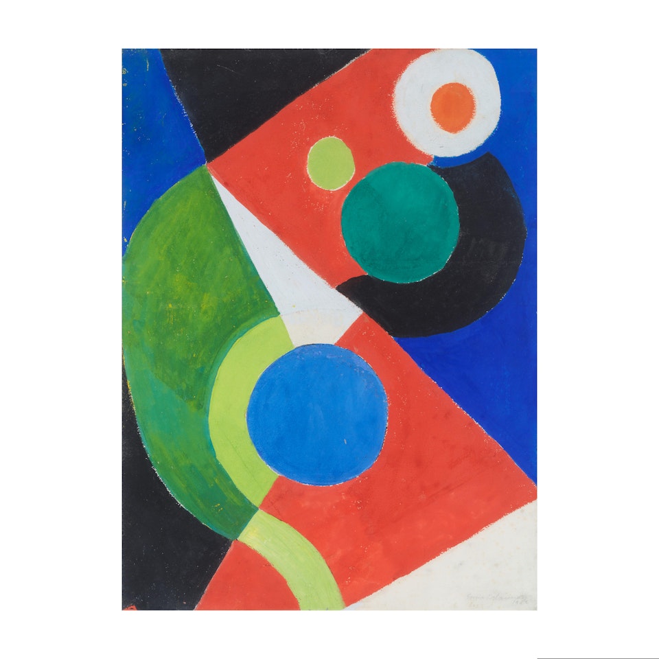 Rythme coloré, Circus by Sonia Delaunay