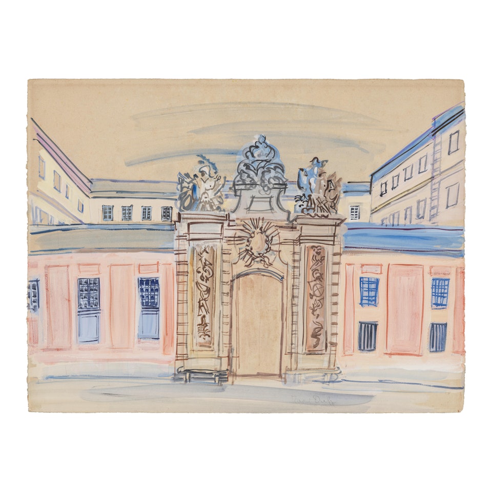 Hotel Berthier, Versailles by Raoul Dufy