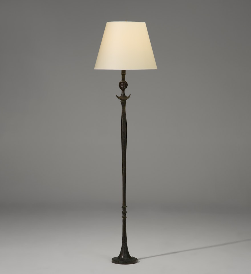 "Figure" Floor Lamp ("Tête de femme") by Alberto Giacometti