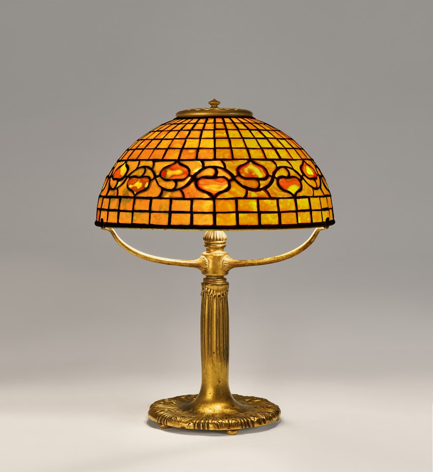 "Acorn" Table Lamp by Tiffany Studios