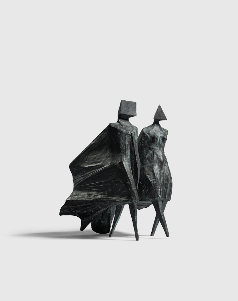 Cloaked Couple I by Lynn Chadwick