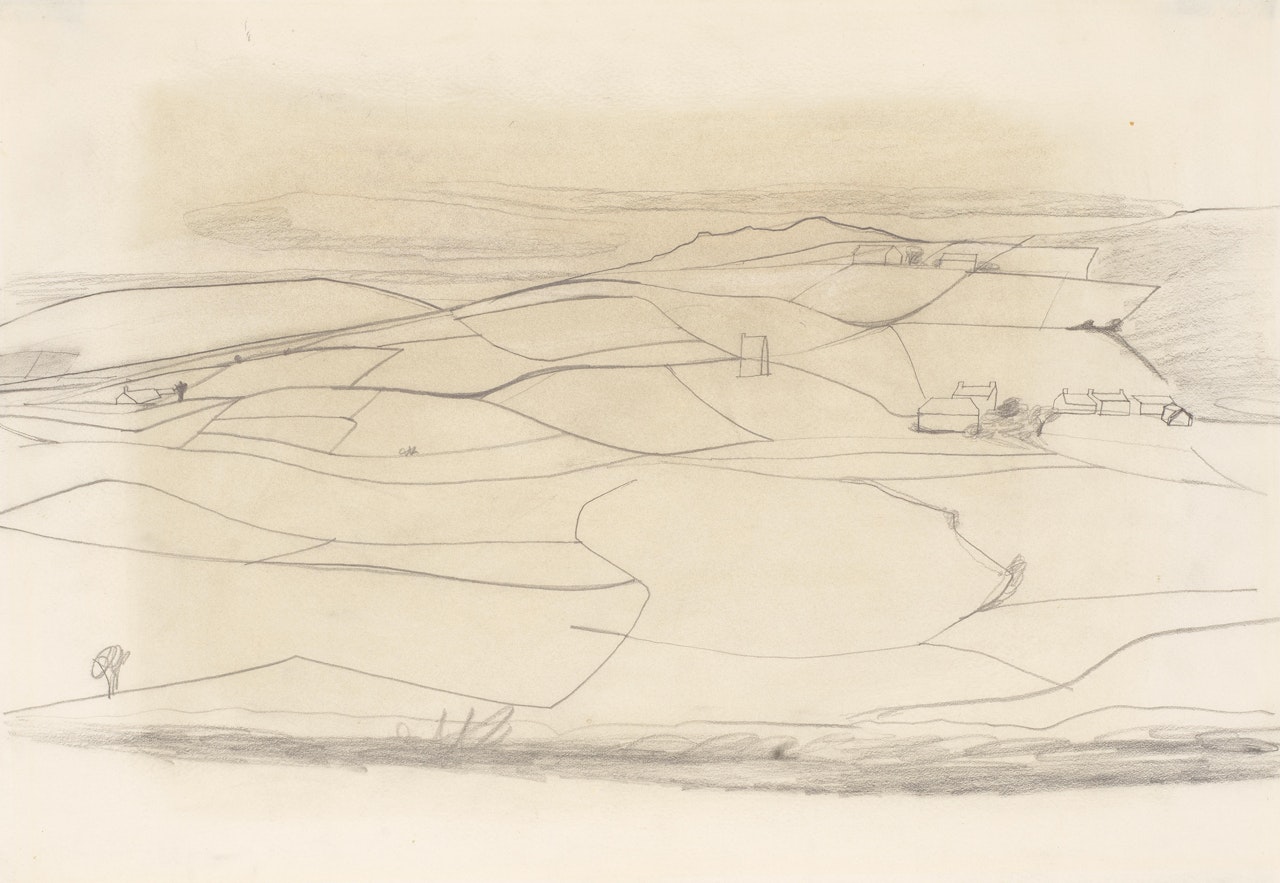 July 4 1949 (Chytton) by Ben Nicholson, O.M.