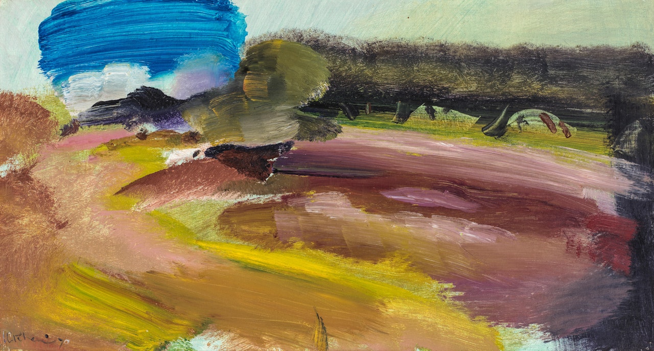 Forgotten Orchard with Grass Going to Seed, No 3 by Ivon Hitchens