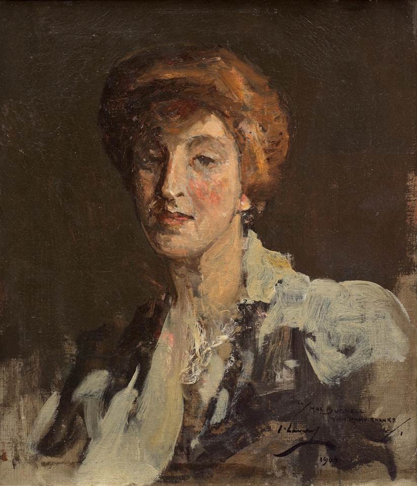 Portrait of The Hon. Mrs Burrell by John Lavery