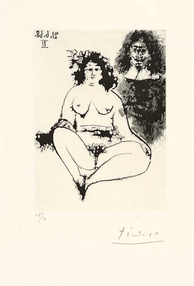 Grosse Prostituée et "Mousquetaire" by Pablo Picasso