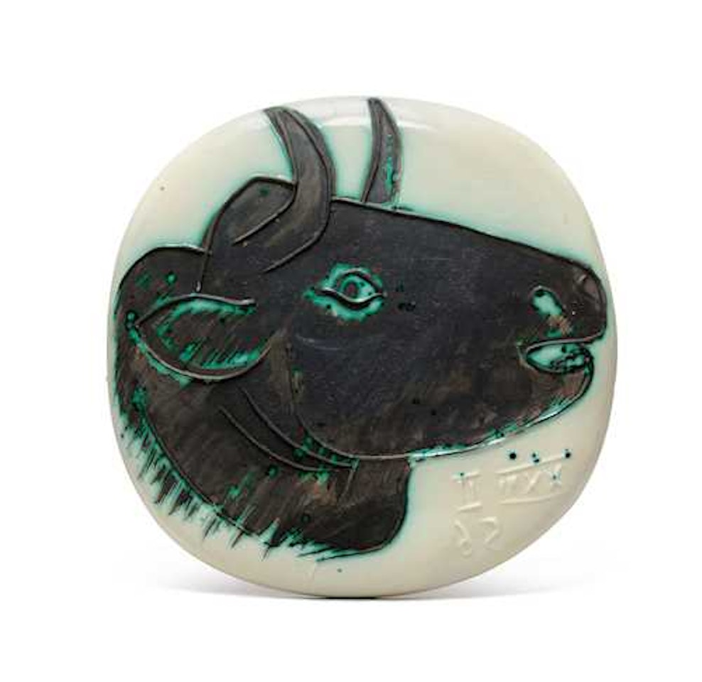 Profil de Taureau by Pablo Picasso