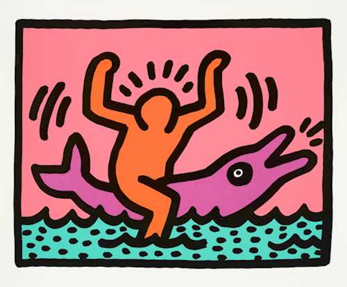 Pop Shop V by Keith Haring