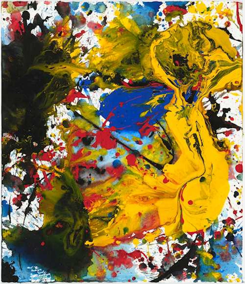Untitled by Sam Francis