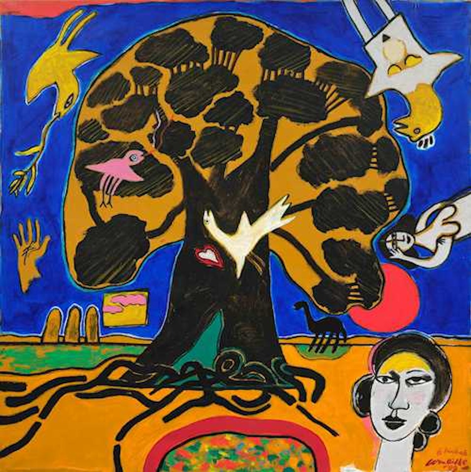 Le baobab by Corneille