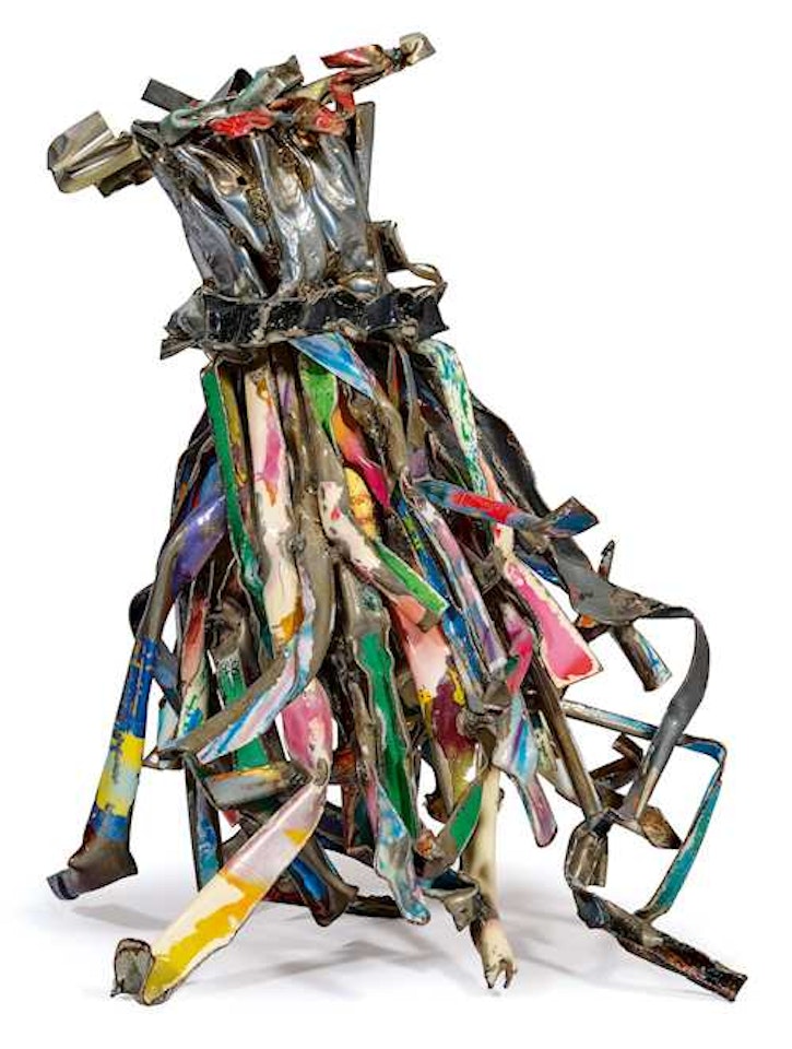 Grass Skirt Opus by John Chamberlain