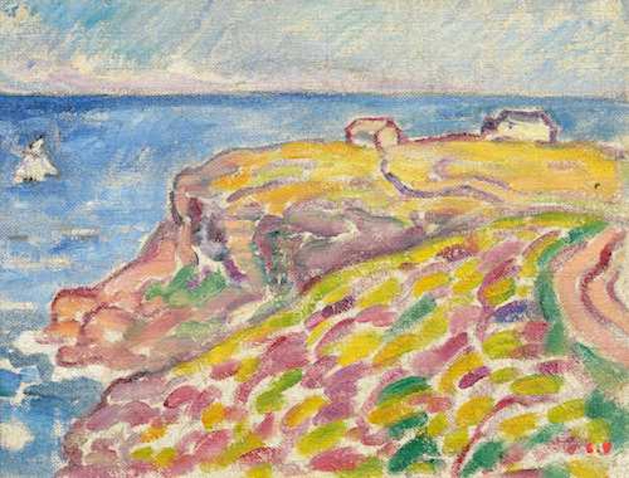 Arromanche by Louis Valtat