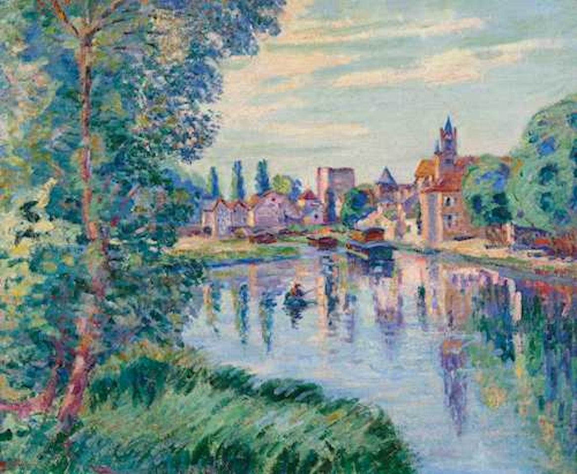 Le vieux Samois by Armand Guillaumin