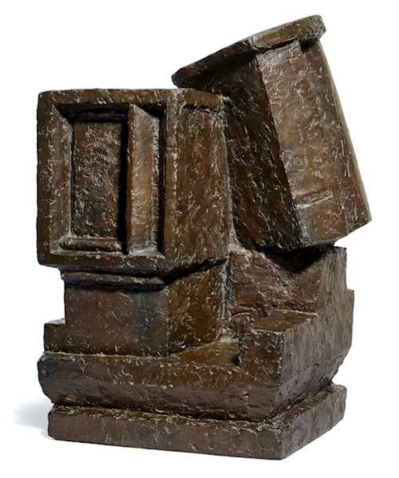 Composition (dite cubiste I, couple) by Alberto Giacometti