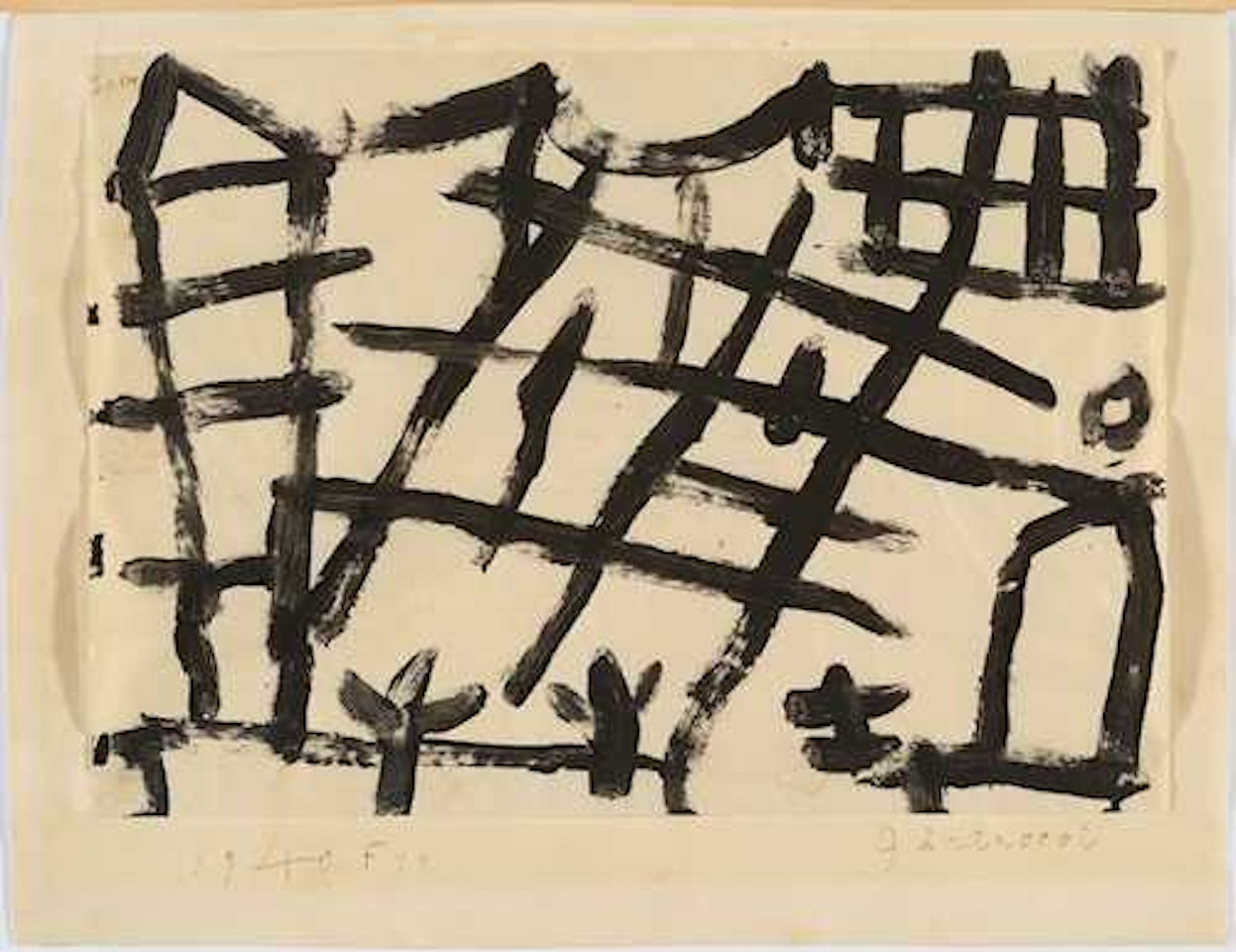 Gärtnerei by Paul Klee