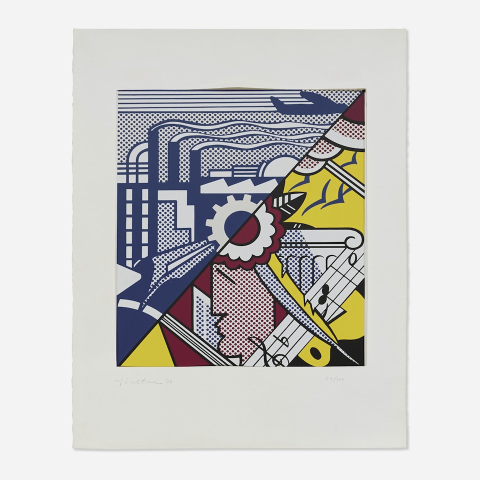Industry and the Arts (I) by Roy Lichtenstein