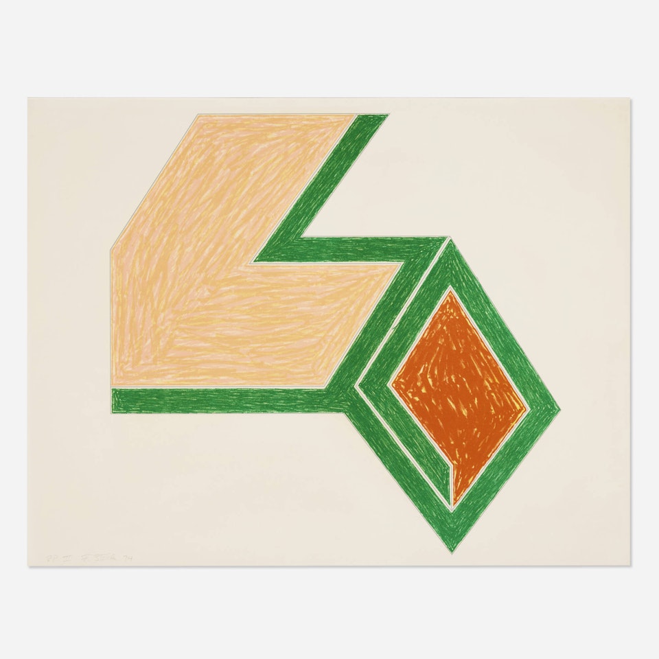 Effingham (from the Eccentric Polygons portfolio) by Frank Stella