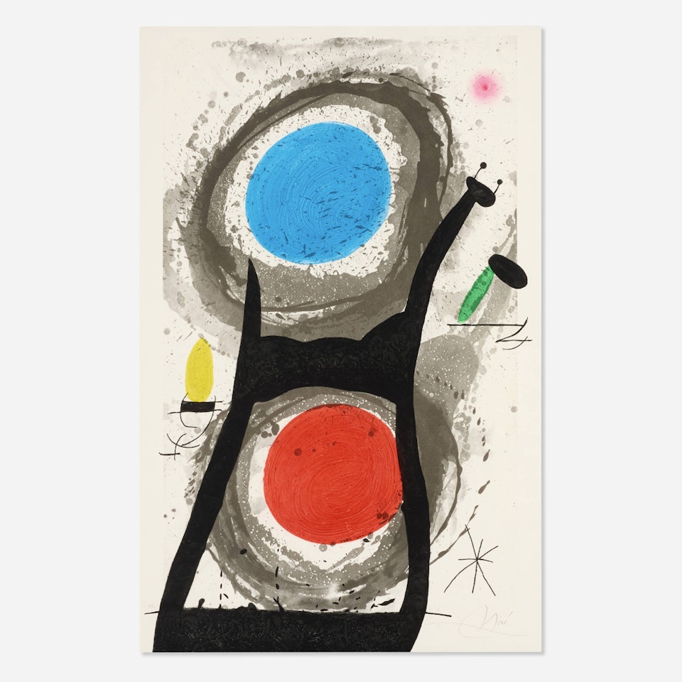L"adorateur du soleil by Joan Miró