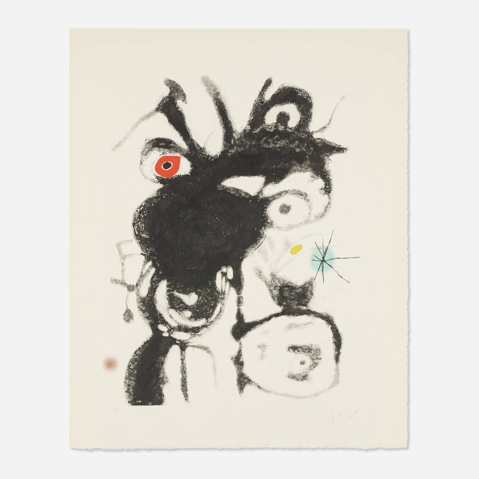 Untitled (from the Espriu portfolio) by Joan Miró