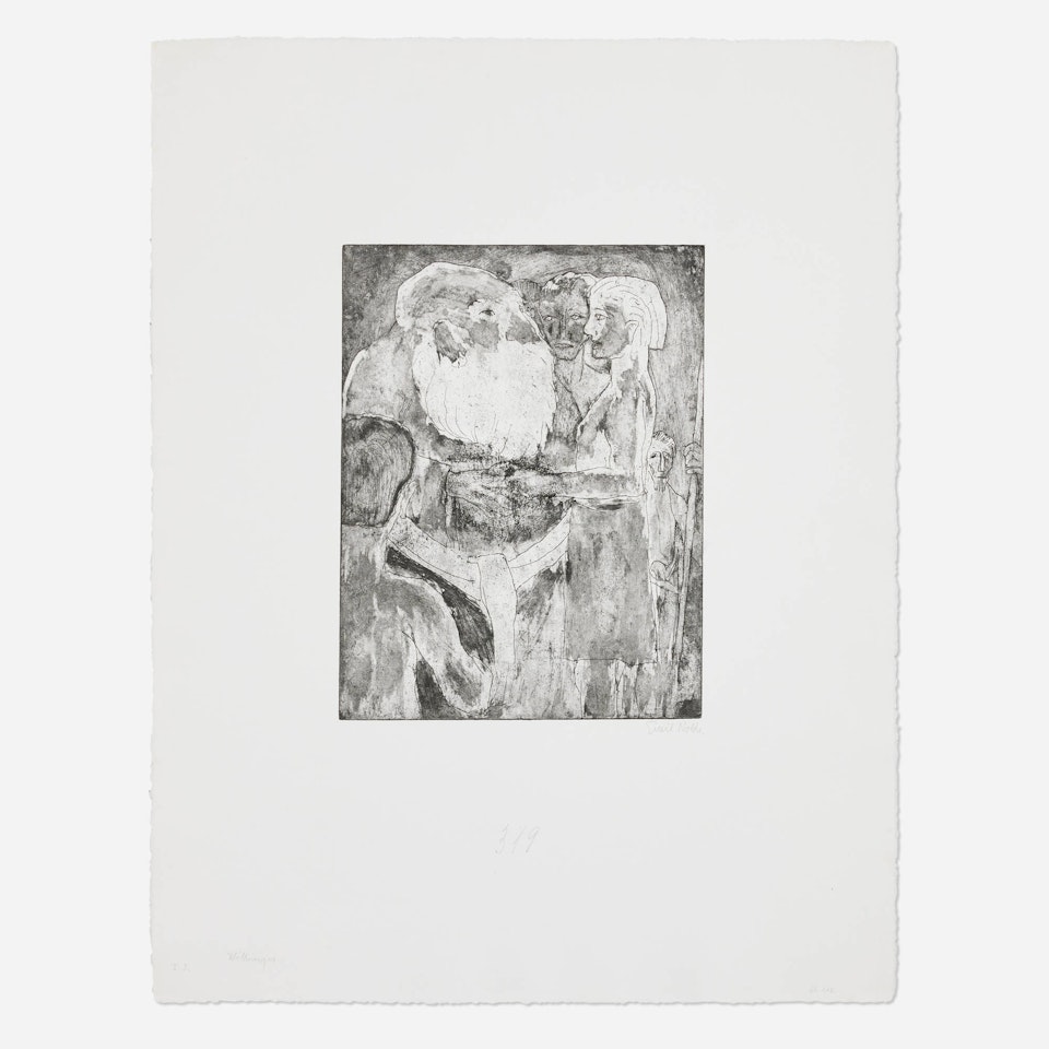 Wikinger by Emil Nolde