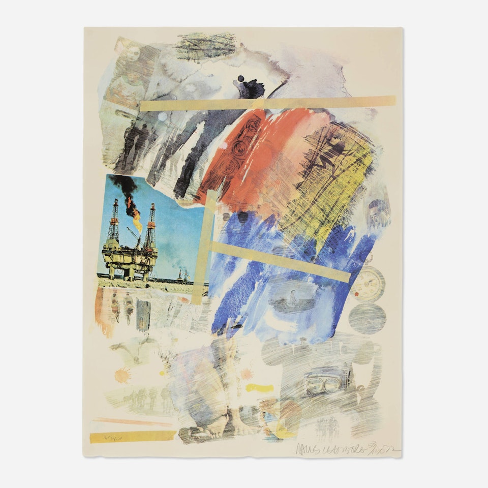 Untitled (from the Horchow portfolio) by Robert Rauschenberg