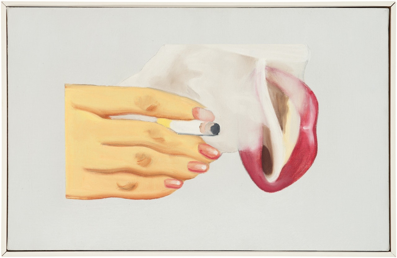 Smoker Study by Tom Wesselmann