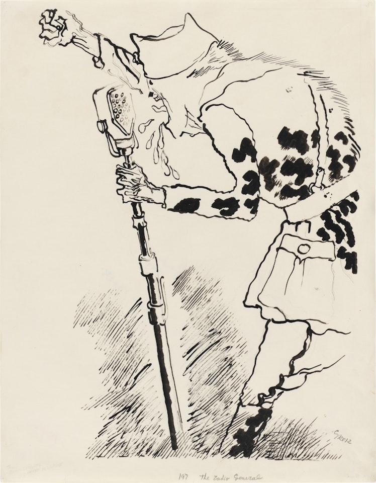 The Radio General by George Grosz