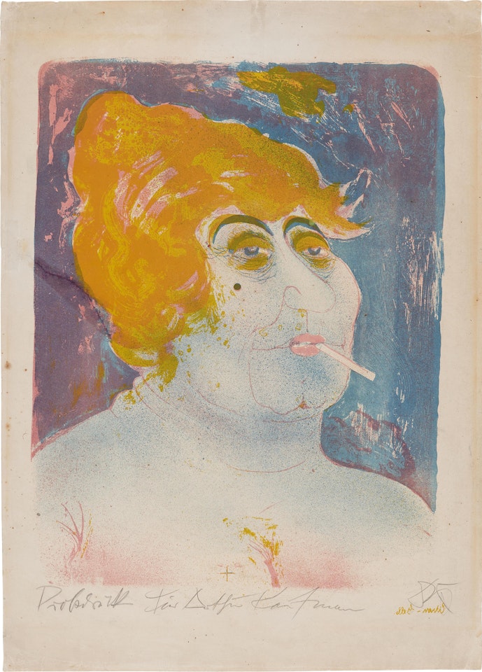 Kupplerin (Procuress) by Otto Dix