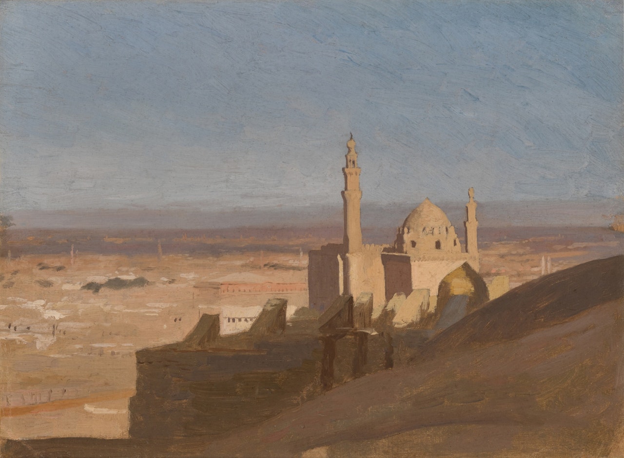 View of Cairo by Jean Léon Gérome