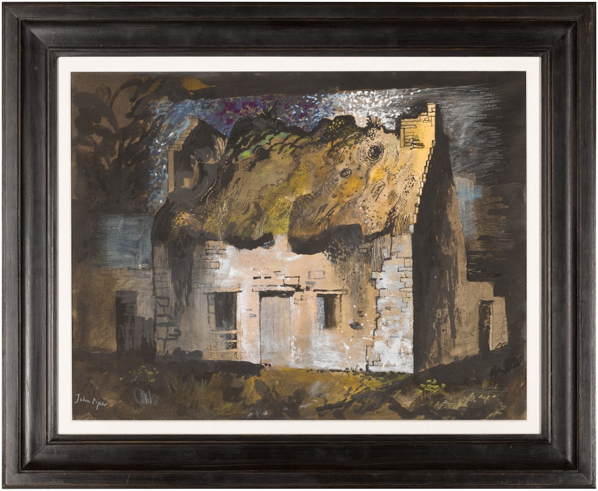 Ruin by the Roman Wall by John Piper
